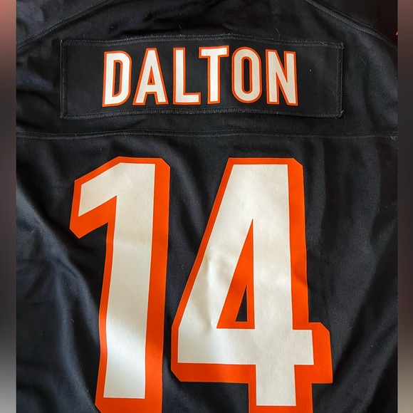 Officially Licensed NFL Jersey Andy Dalton #14 Cincinnati Bengals 50 Year sz: XL - Picture 4 of 9